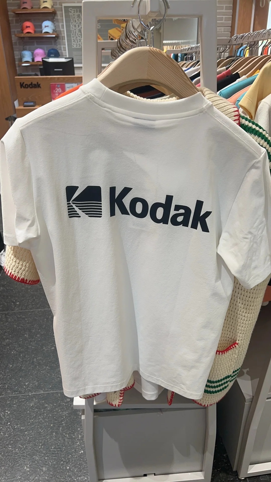 Streetwear Brands Logo - Kodak Unisex Oversized T-Shirt Classic Brand