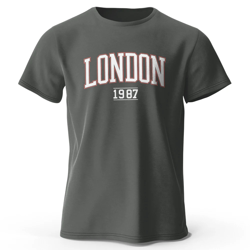 Streetwear Brand London - S-4XL Men's London 1987 Vintage T-shirt