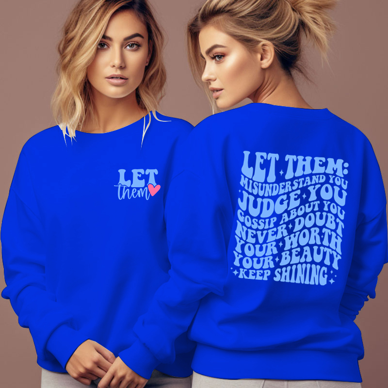Trendy LET Them Brand Sweatshi - Streetwear Brand Hoodies incelemesi ve fiyatı