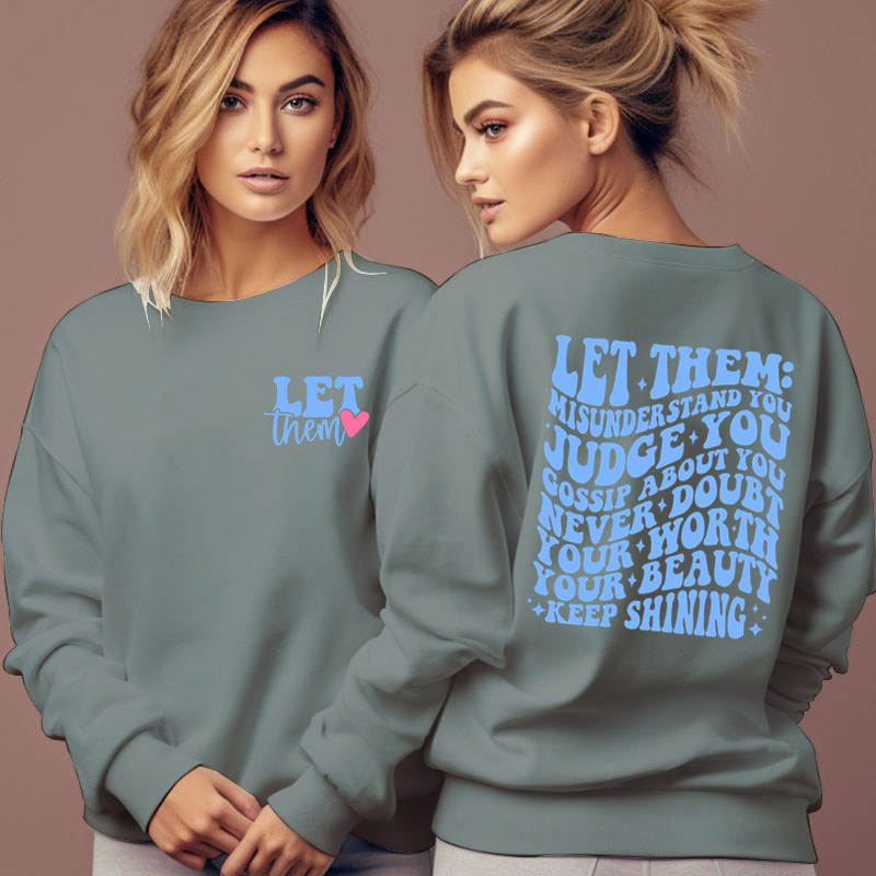 Trendy LET Them Brand Sweatshi - Streetwear Brand Hoodies incelemesi ve fiyatı