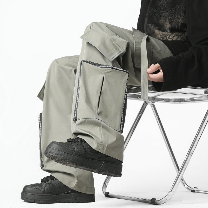 Fashion Men Cargo Pants Loose  - Streetwear Brand For Men incelemesi ve fiyatı