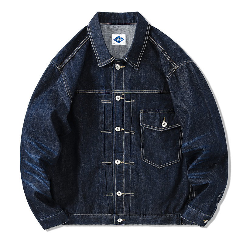 Tide Brand Dark Blue Denim Jac - Streetwear Brand For Men incelemesi ve fiyatı