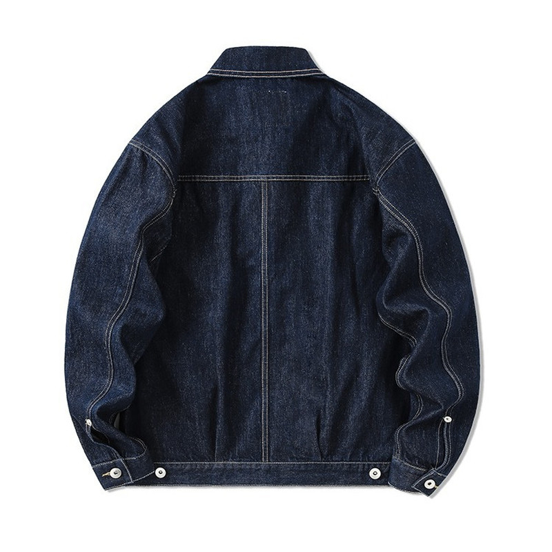 Tide Brand Dark Blue Denim Jac - Streetwear Brand For Men incelemesi ve fiyatı