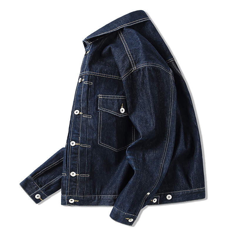 Tide Brand Dark Blue Denim Jac - Streetwear Brand For Men incelemesi ve fiyatı
