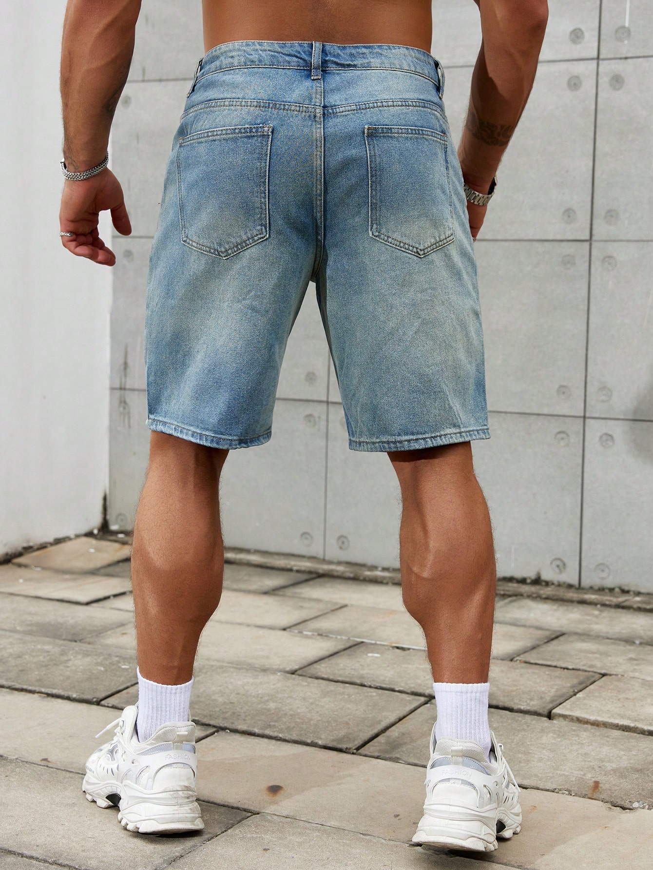 New Fashion Mens Ripped Short  - Streetwear Brand For Men incelemesi ve fiyatı