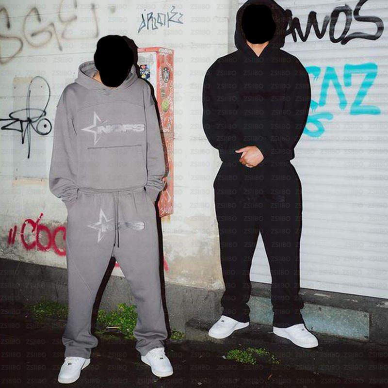 NOFS Letter Embroidery Fashion - Streetwear Brand Hoodies incelemesi ve fiyatı