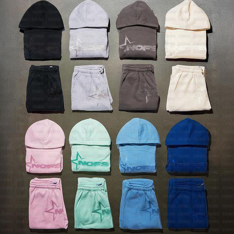 NOFS Letter Embroidery Fashion - Streetwear Brand Hoodies incelemesi ve fiyatı