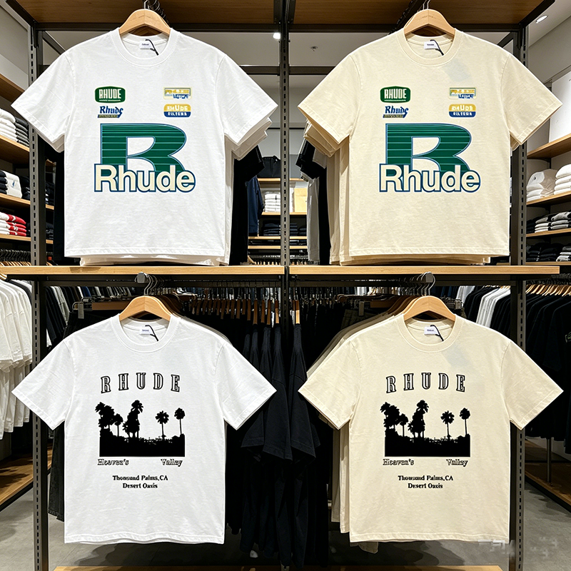 Streetwear Brand Rhude T-shirt - Streetwear Brands Logo incelemesi ve fiyatı