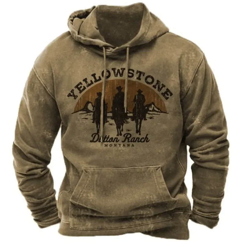 Autumn Winter Vintage Men's Ho - Streetwear Brand Hoodies incelemesi ve fiyatı