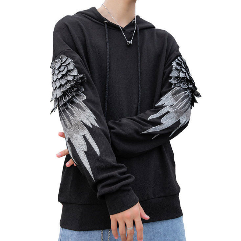 Sweatshirt for Men Hooded Embr - Streetwear Brand Hoodies incelemesi ve fiyatı