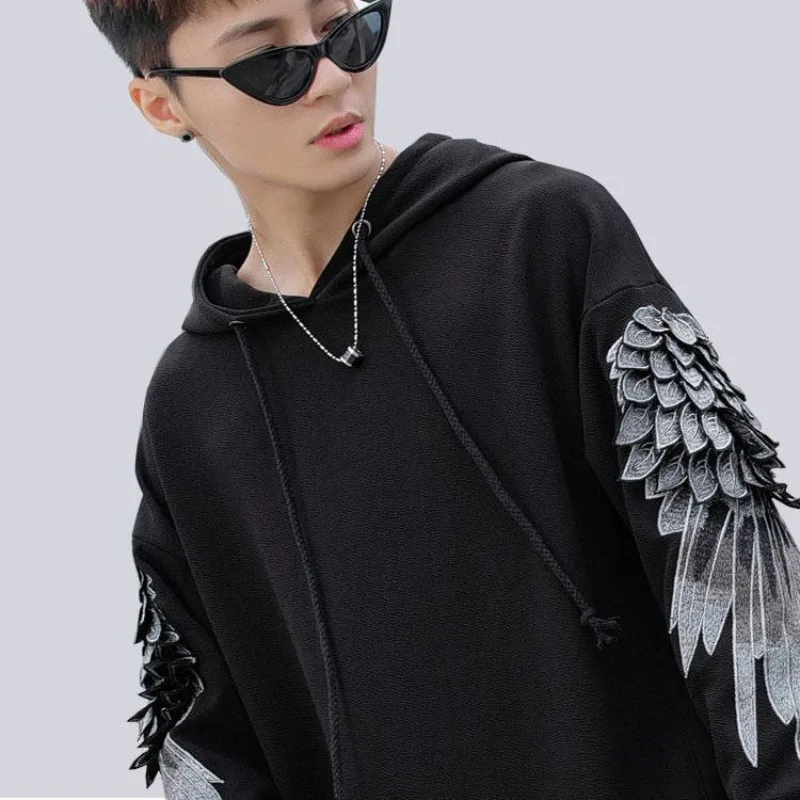 Sweatshirt for Men Hooded Embr - Streetwear Brand Hoodies incelemesi ve fiyatı