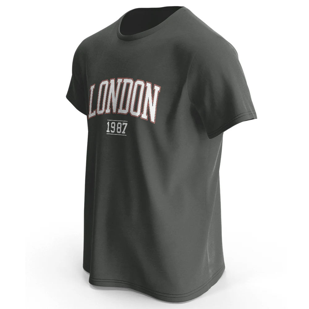 S-4XL Men's London 1987 Vintag - Streetwear Brand London incelemesi ve fiyatı