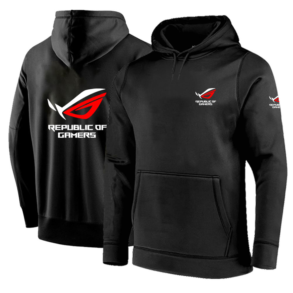 Solid Color Men ROG Republic O - Streetwear Brand Hoodies incelemesi ve fiyatı