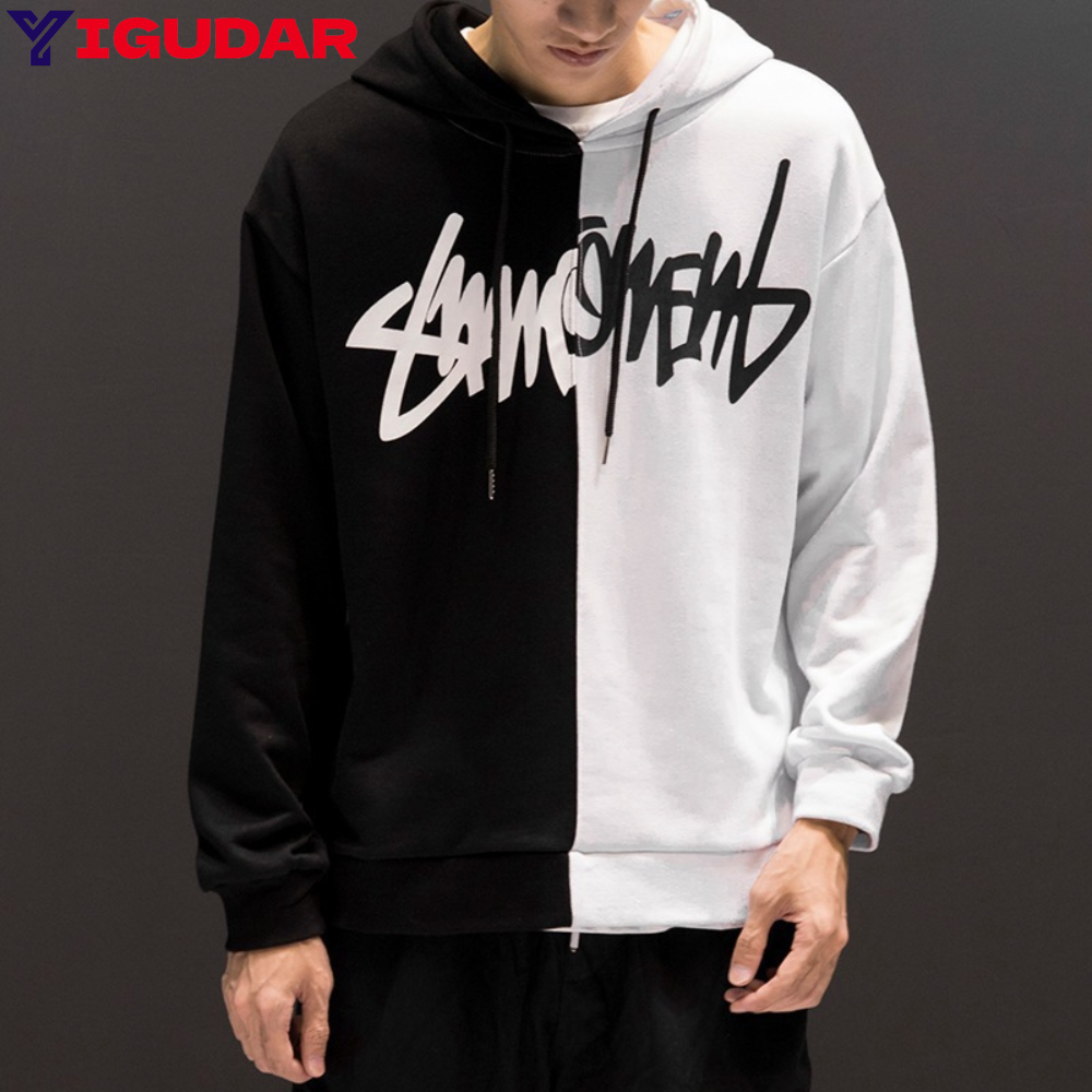 Harajuku Sweatshirt Men Fashio - Streetwear Brand Hoodies incelemesi ve fiyatı